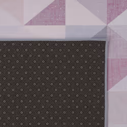 Area Rug 140 x 200 cm Grey with Blue KARTEPE