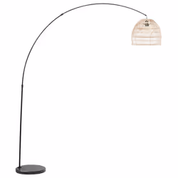 Floor Lamp GUAVIARE Rattan Beige