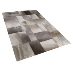 Cowhide Area Rug Brown 140 x 200 cm PERVARI