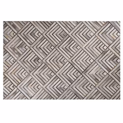 Cowhide Area Rug 140 x 200 cm Beige TEKIR