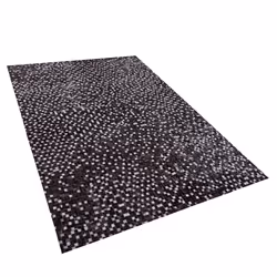 Cowhide Area Rug 140 x 200 cm Brown AKKESE