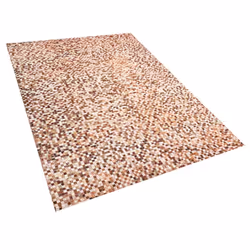 Cowhide Area Rug Brown 140 x 200 cm TORUL