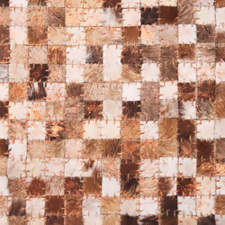 Cowhide Area Rug Brown 140 x 200 cm TORUL