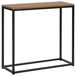 Console Table DELANO Brown/ Black