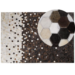 Rug EYIM 160 x 230 cm Leather Brown