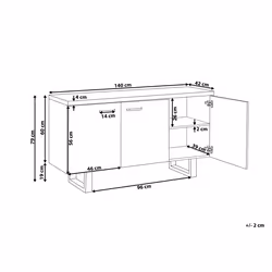 Cabinet TIMBER Light Brown - Additional view 2