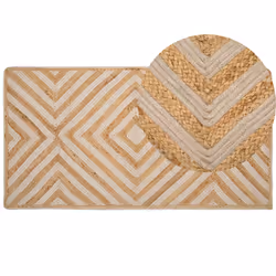 Rug PIRLI 80 x 150 cm Jute Beige