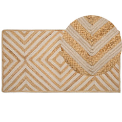 Rug PIRLI 80 x 150 cm Jute Beige