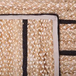 Rug KARADONA 80 x 150 cm Jute Beige