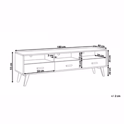 TV Stand LIBERTY White