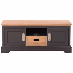 TV Stand GARET Dark Grey
