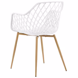 Set of 2 Dining Chairs NASHUA White - Additional view 5