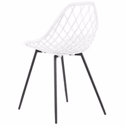 Set of 2 Dining Chairs CANTON White - Additional view 5