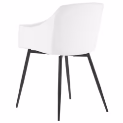Set of 2 Dining Chairs FONDA White
