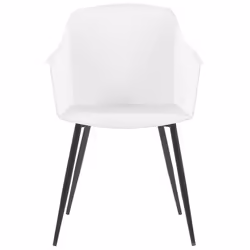 Set of 2 Dining Chairs FONDA White - Additional view 4