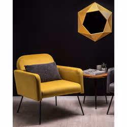 Armchair NARKEN Velvet Mustard