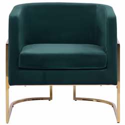 Armchair SIRKKA Velvet Dark Green