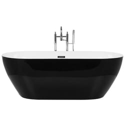 Freestanding Bathtub CARRERA 1700 x 800 mm Black
