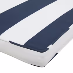 Garden Chair Cushion SASSARI 46 x 46 cm Navy Blue