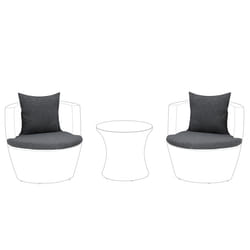Outdoor Cushion Cover Set CAPRI Grey