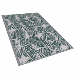 Outdoor Area Rug 120 x 180 cm Dark Green KOTA