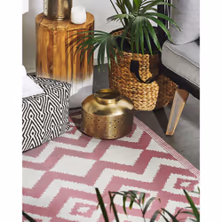 Outdoor Rug DEWAS 120 x 180 cm Pink