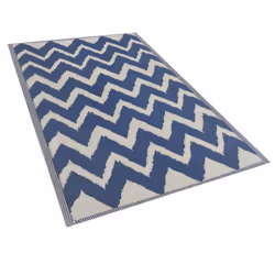 Outdoor Area Rug 120 x 180 cm Navy Blue SIRSA