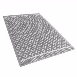Outdoor Area Rug 120 x 180 cm Grey THANE