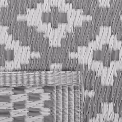 Outdoor Area Rug 120 x 180 cm Grey THANE
