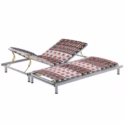 Set of 2 EU Single Size Adjustable Bed Frames STAR