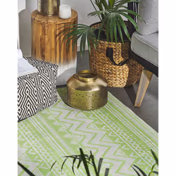 Outdoor Rug NAGPUR 120 x 180 cm Light Green