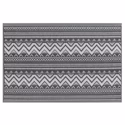 Outdoor Area Rug 120 x 180 cm Black NAGPUR