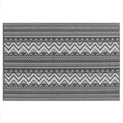 Outdoor Area Rug 120 x 180 cm Black NAGPUR