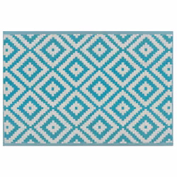 Outdoor Area Rug 120 x 180 cm Blue HAPUR