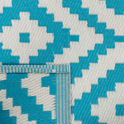Outdoor Area Rug 120 x 180 cm Blue HAPUR
