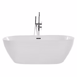 Freestanding Bathtub NEVIS 1500 x 750 mm White