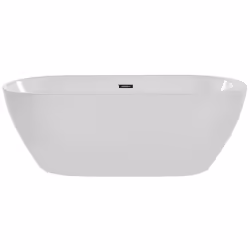 Freestanding Bathtub NEVIS 1500 x 750 mm White - Additional view 4