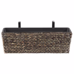 Plant Pot KAWALA Rattan 60 cm Brown
