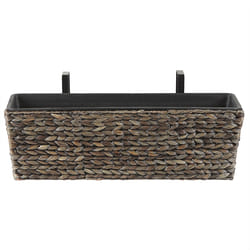 Plant Pot KAWALA Rattan 60 cm Brown