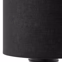 Set of 2 Table Lamps TOBOL Ash Wood Black