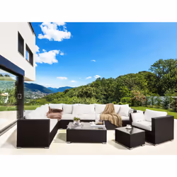 Outdoor Cushion Cover Set XXL Off-White - Additional view 4
