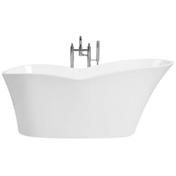 Freestanding Bathtub DULCINA 1700 x 800 mm White