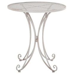 Bistro Table CILENTO 71 cm 71 cm Metal Grey