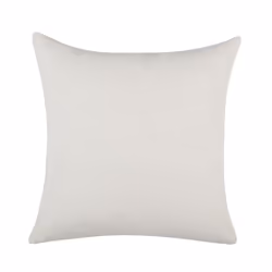 Set of 2 Cushions Floral Pattern 45 x 45 cm Beige ARBOR