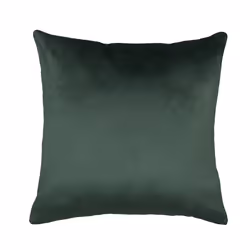 Set of 2 Velvet Cushions Leaf Pattern 45 x 45 cm Green BELLEROSE