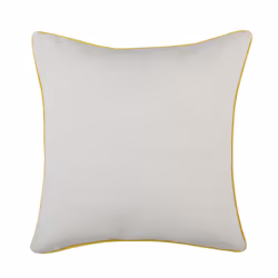 Set of 2 Cushions Leaf Pattern 45 x 45 cm Multicolour CANDYTUFT