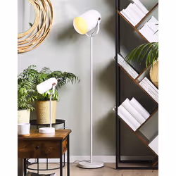 Floor Lamp TYRIA Adjustable Metal White