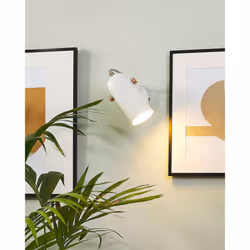 Spotlight Lamp TYRIA Adjustable Metal White