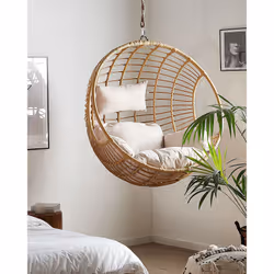 Hanging Chair ASPIO PE Rattan Natural - Additional view 4