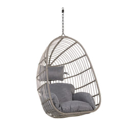 Rattan Hanging Chair Grey CASOLI